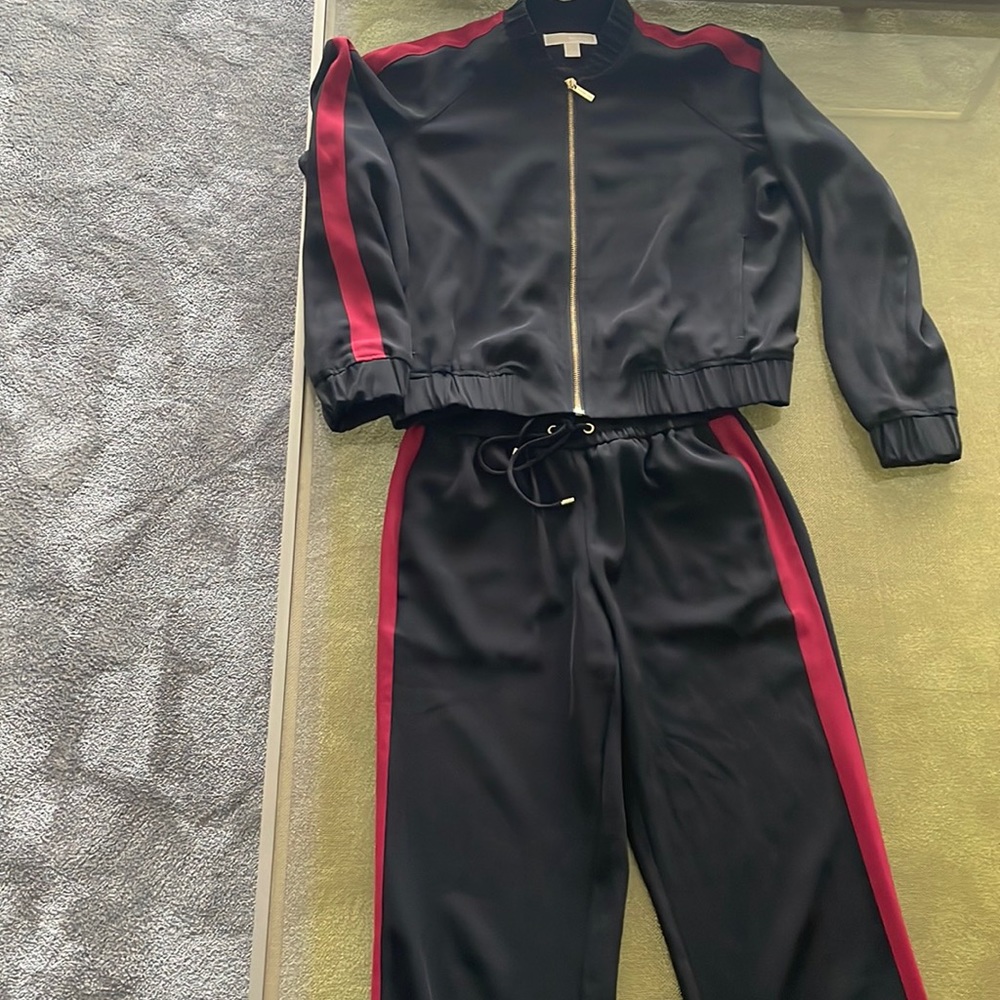 Michael Kors track pants and jacket set